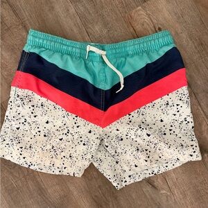 Chubbies Swim Trunks Medium Colorblock Speckled Men’s Shorts